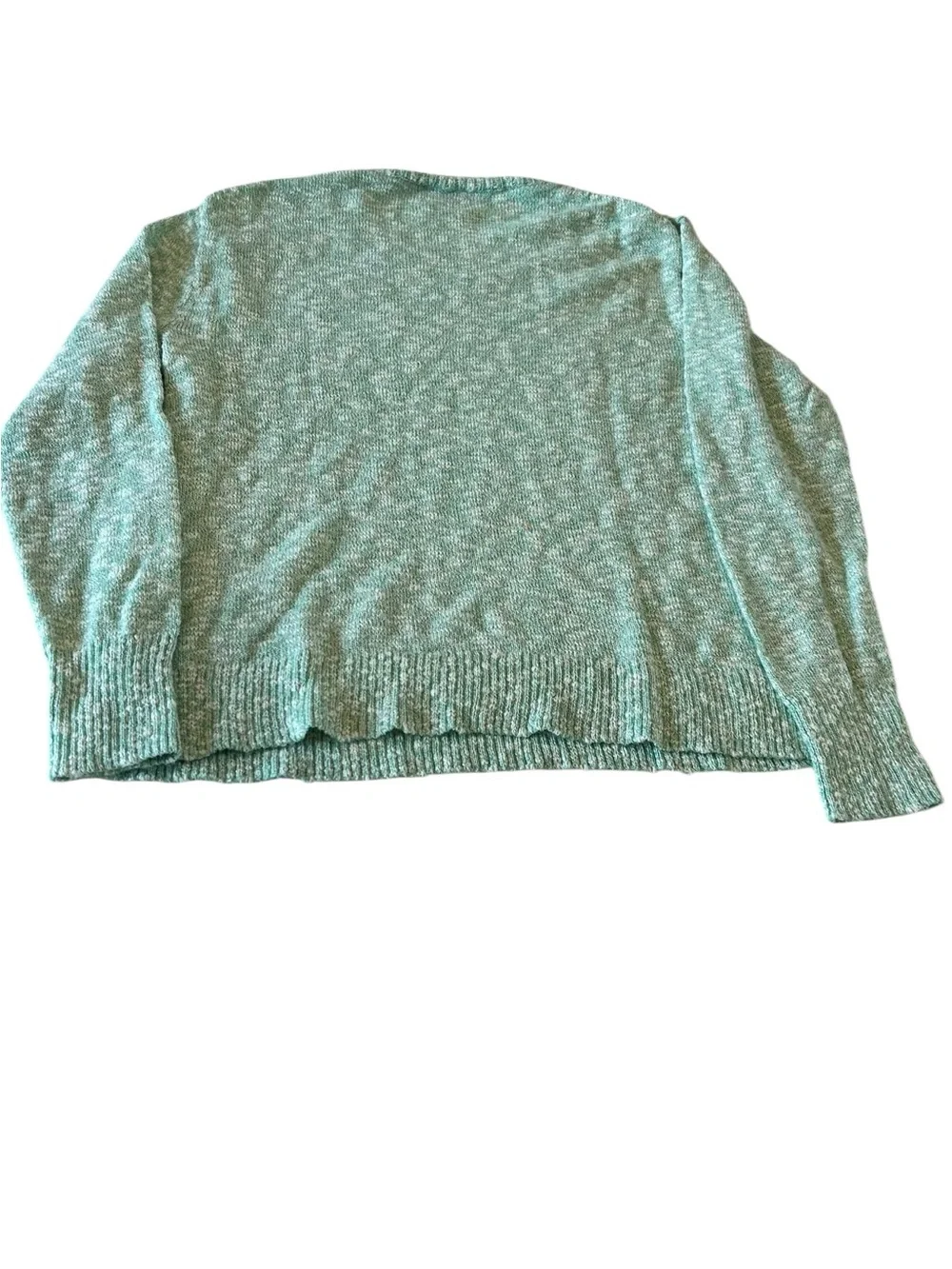 J. Crew Mint Green Crewneck Lightweight Crewneck Pullover Sweater XS X Small